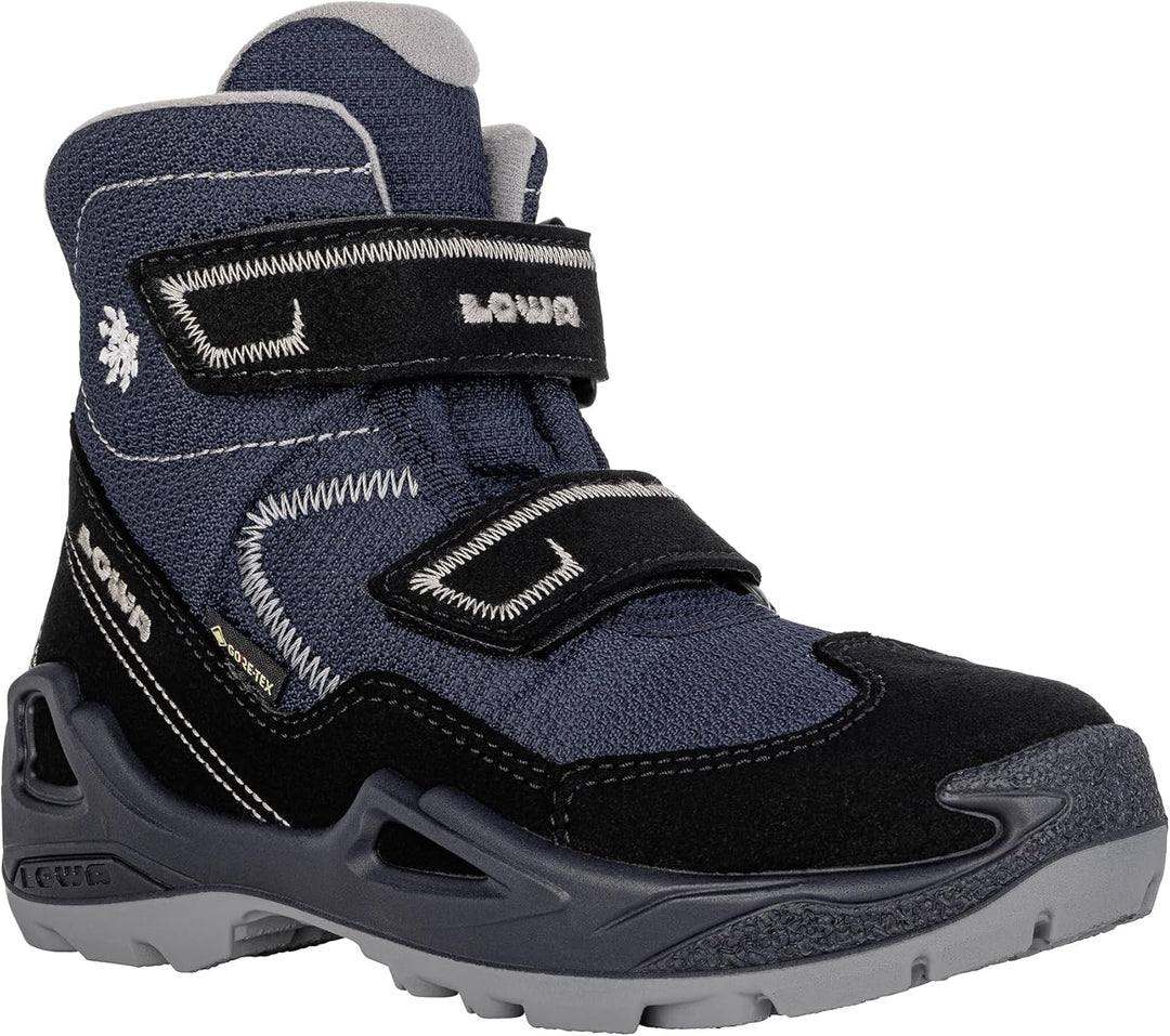 LOWA Stiefel mittel MILO GTX MID [2024] 25 EU Schwarz Navy, 25 EU Schwarz Navy