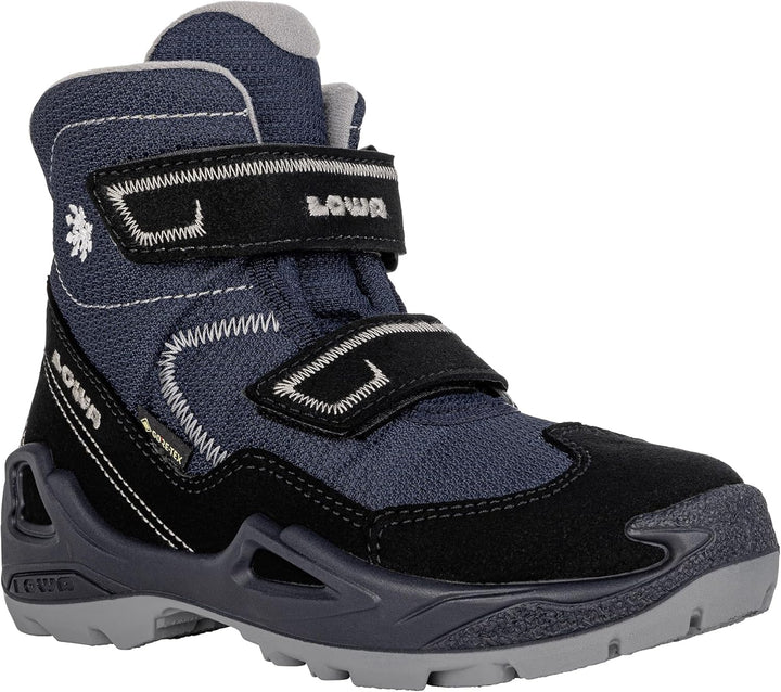LOWA Stiefel mittel MILO GTX MID [2024] 25 EU Schwarz Navy, 25 EU Schwarz Navy