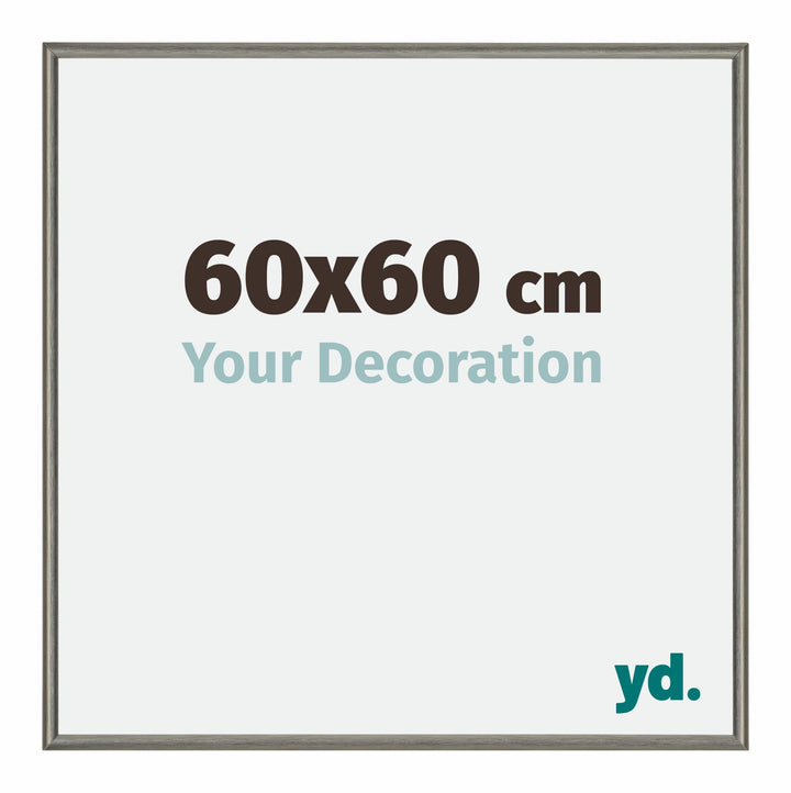 yd. Your Decoration - Bilderrahmen 60x60 cm - Bilderrahmen aus Aluminium mit Acrylglas - Antireflex