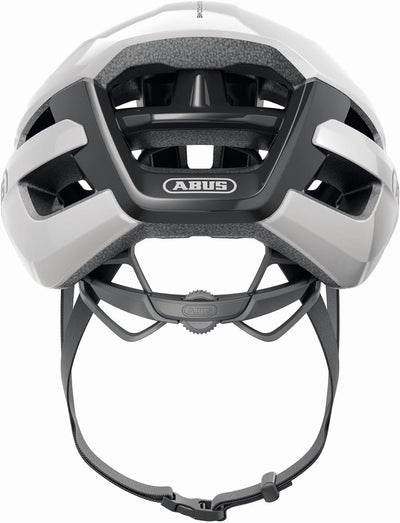 ABUS Rennradhelm PowerDome - leichter Fahrradhelm mit cleverem Belüftungssystem und aerodynamischem