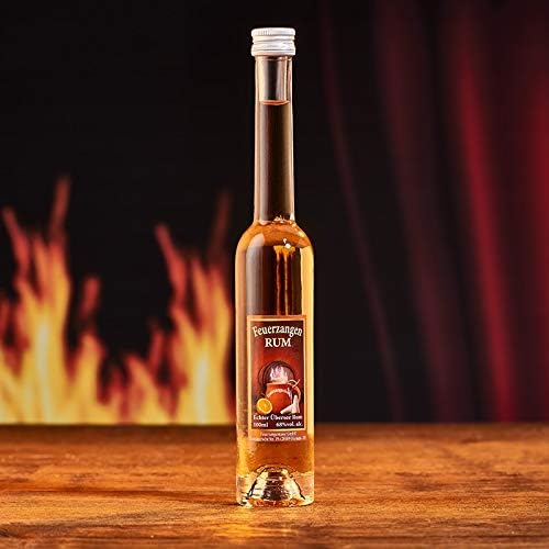 Feuerzangentasse 4er-Set, mit Rum (100ml) + ZimtZuckerHütchen (20er), Rot/Rühmann Schlock - für Feue