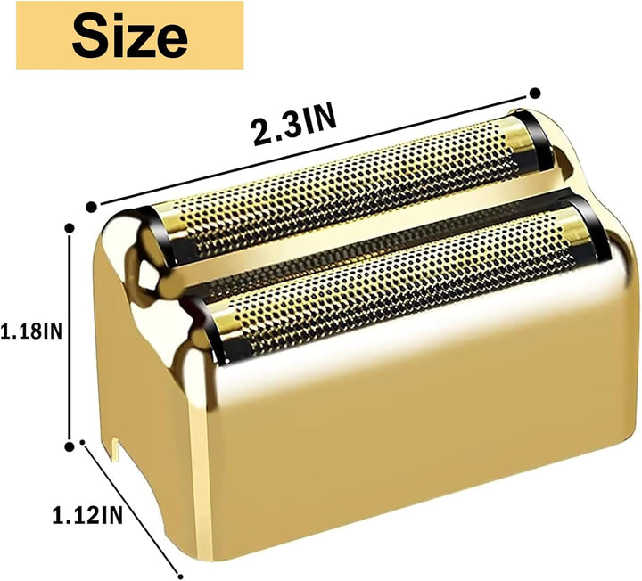 2pcs Rasierer für Männer, Rasierer Ersatzfolienköpfen, Scherkopf für Folienrasierer, 5 Star Rasierer