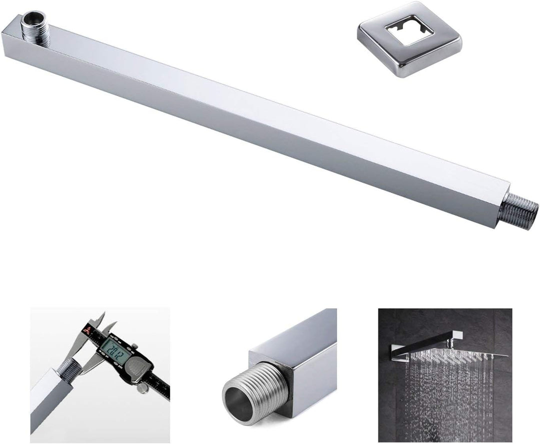 Rainsworth 400 MM Messing Brausearm Wandarm Duscharm für Duschkopf, Halter von Regendusche Regendusc