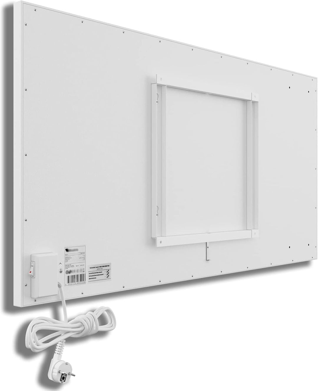 SCHMIDBAUER® Infrarotheizung Concept 900 Watt - inkl. Montagezubehör - Wand/Deckenhalterung - deutsc