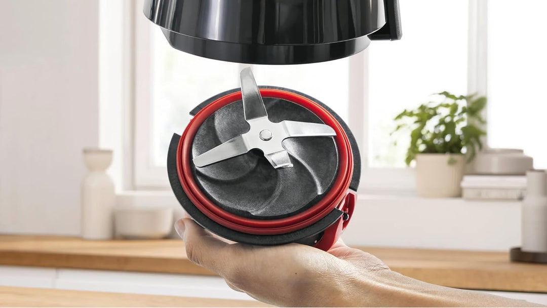 Bosch VitaPower Serie 4 Standmixer, 1200 W, Schwarz, ThermoSafe-Glas, 1,5 l, zwei Geschwindigkeiten