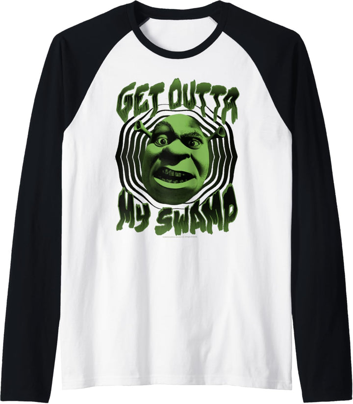 Shrek Get Outta My Swamp Raglan