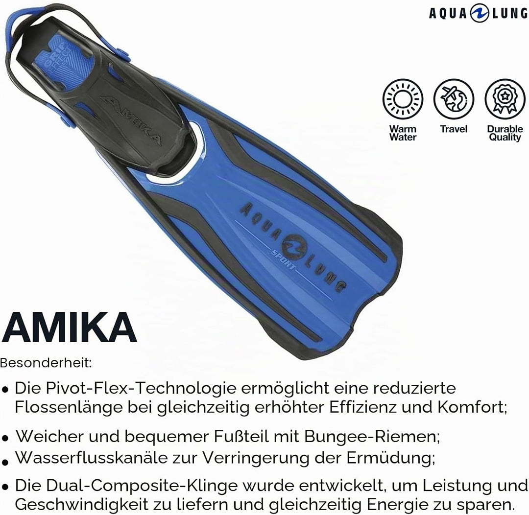 Aqua Lung Sport AMIKA FA271114 BLUE BLACK L-XL, FA271114 BLUE BLACK L-XL