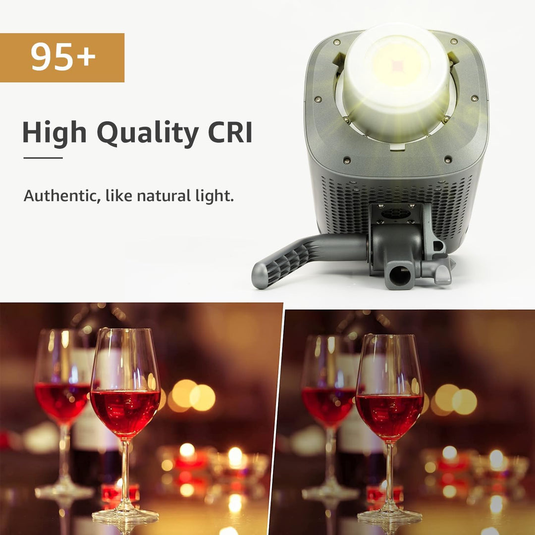 Amaran 300c - Vollfarbige 300W Bowens Mount Point-Source LED-Leuchte mit RGBWW und Hochwertiger Lich