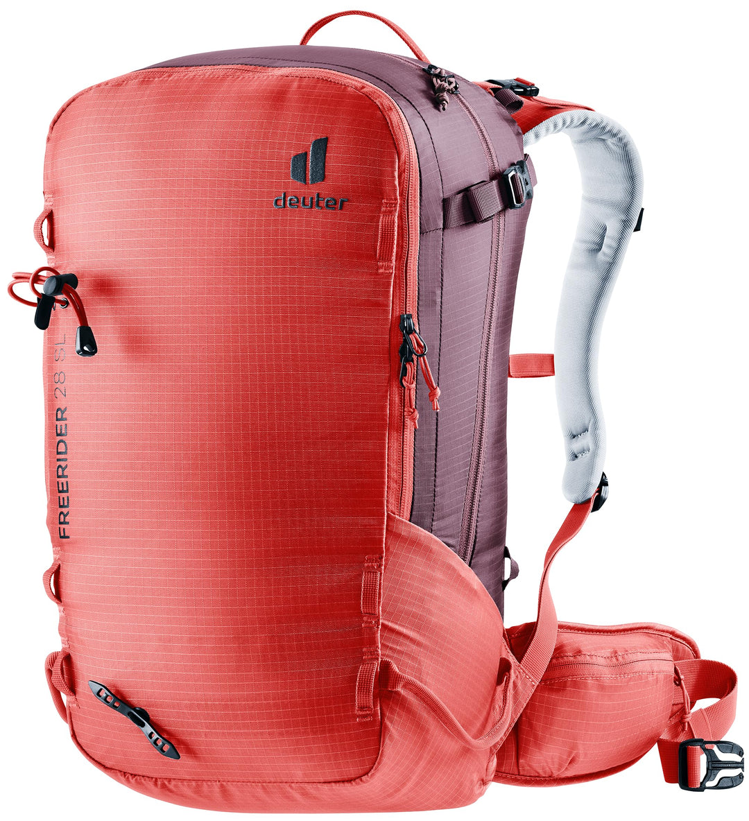 deuter Damen Freerider 28 Sl Skitouren-Rucksack 28 L Currant-maron, 28 L Currant-maron