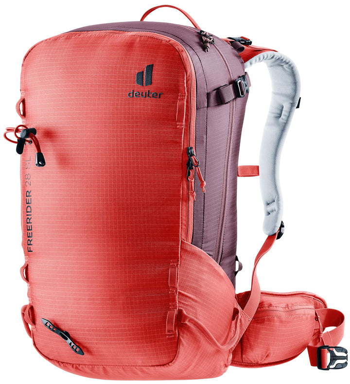 deuter Damen Freerider 28 Sl Skitouren-Rucksack 28 L Currant-maron, 28 L Currant-maron