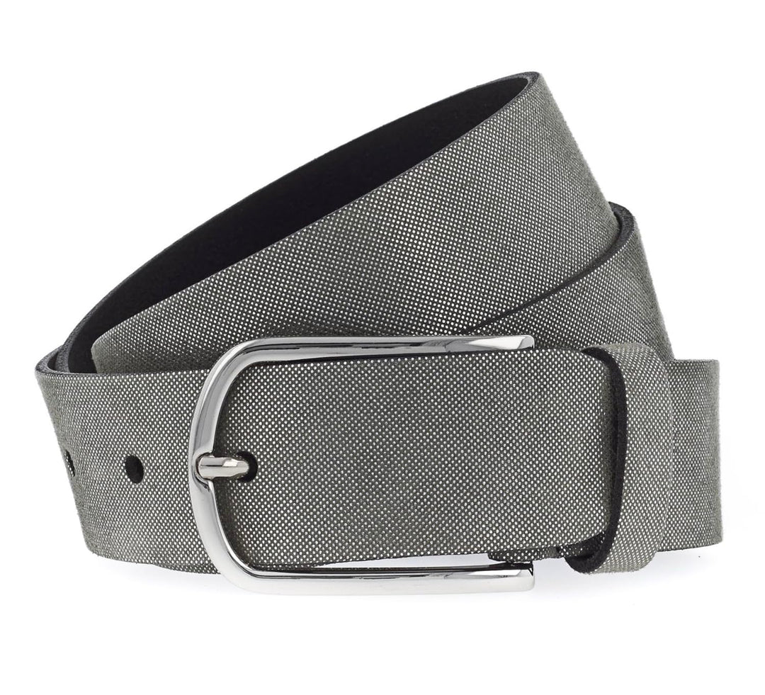 Vanzetti Glitter Radiance 35mm Metallic Belt W110 Green/Silver