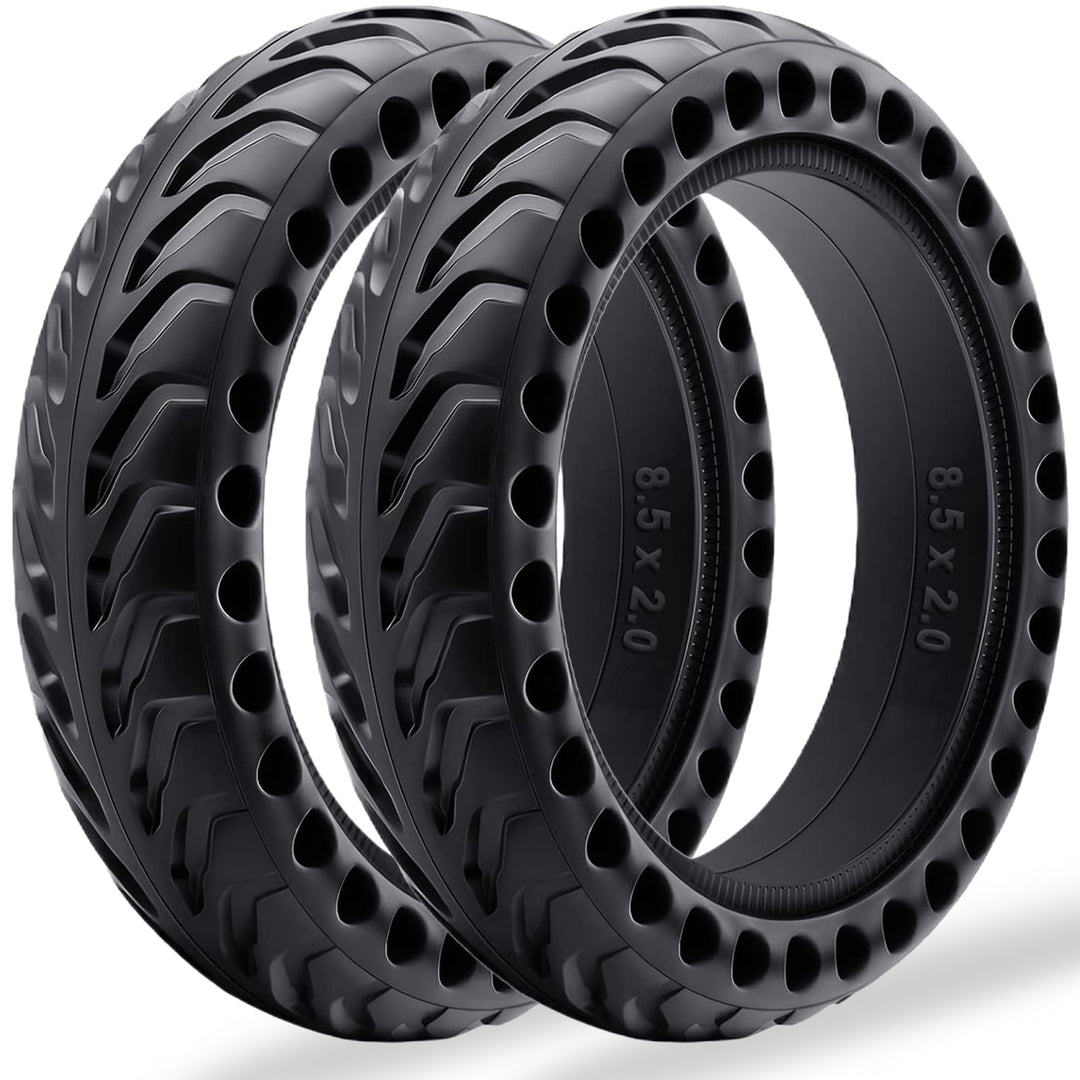 BABEJIA 2PCS E Scooter Reifen 50/75-6.1 Tubeless, Werten Sie Ihr Scooter auf mit Reifen 8 1/2 x2, Vo