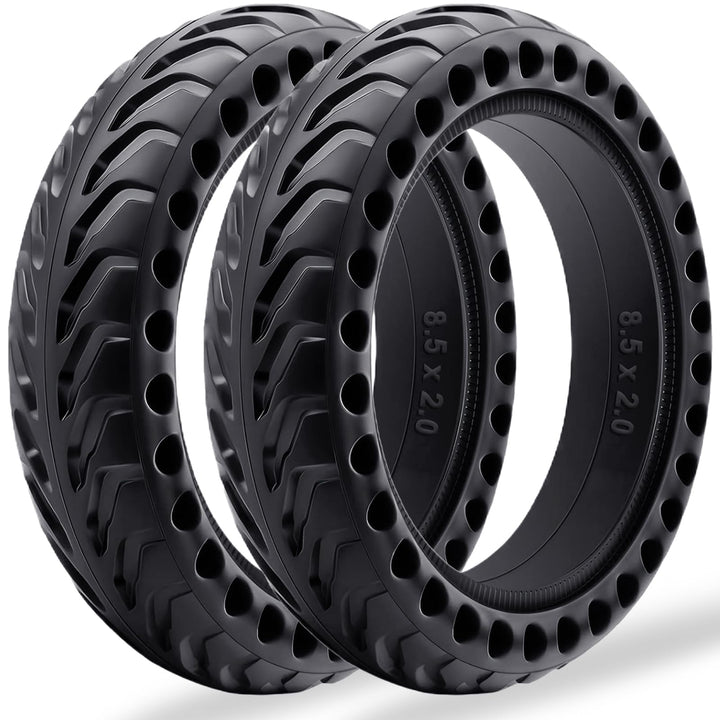 BABEJIA 2PCS E Scooter Reifen 50/75-6.1 Tubeless, Werten Sie Ihr Scooter auf mit Reifen 8 1/2 x2, Vo