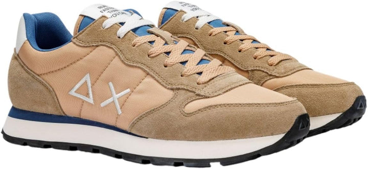 SUN68 Herren Tom SOLID Nylon Sneaker 41 EU Braun, 41 EU Braun