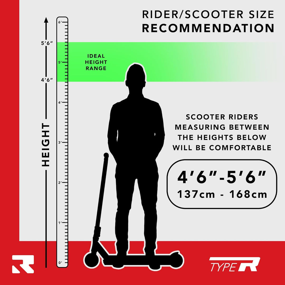 Root Industries Unisex – Erwachsene Type R Scooter Einheitsgrösse Rocket Fuel, Einheitsgrösse Rocket