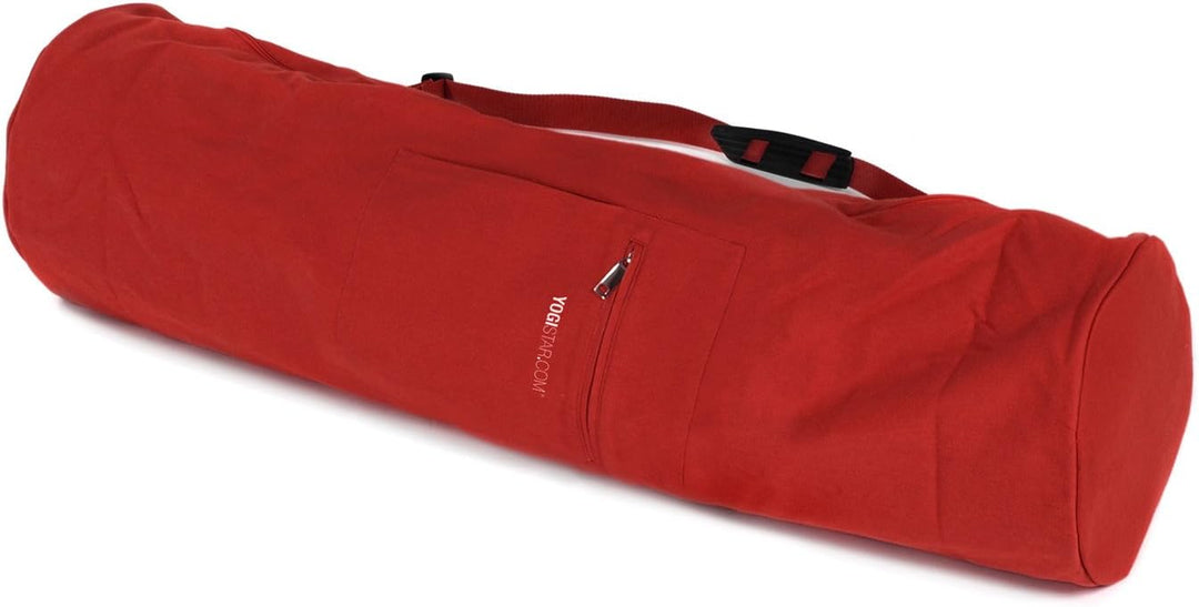 Yogistar Yogatasche Extra Big - Baumwolle - 75 cm - 5 Farben Rot, Rot