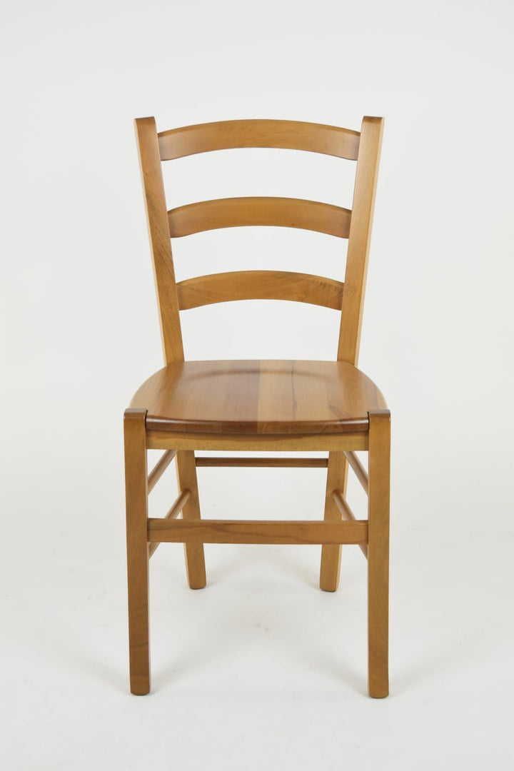 t m c s Tommychairs - Stuhl Venice für Küche und Esszimmer, Robuste Struktur aus lackiertem Buchenho
