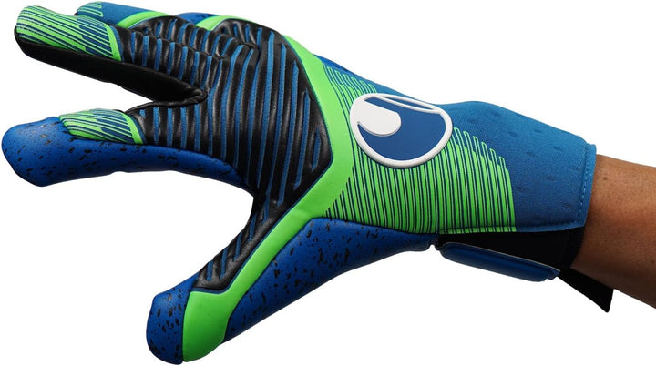 uhlsport Unisex – Erwachsene Aquagrip Hn Towarthandschuhe für Nasswetter 7 pacific blau/fluo grün/we