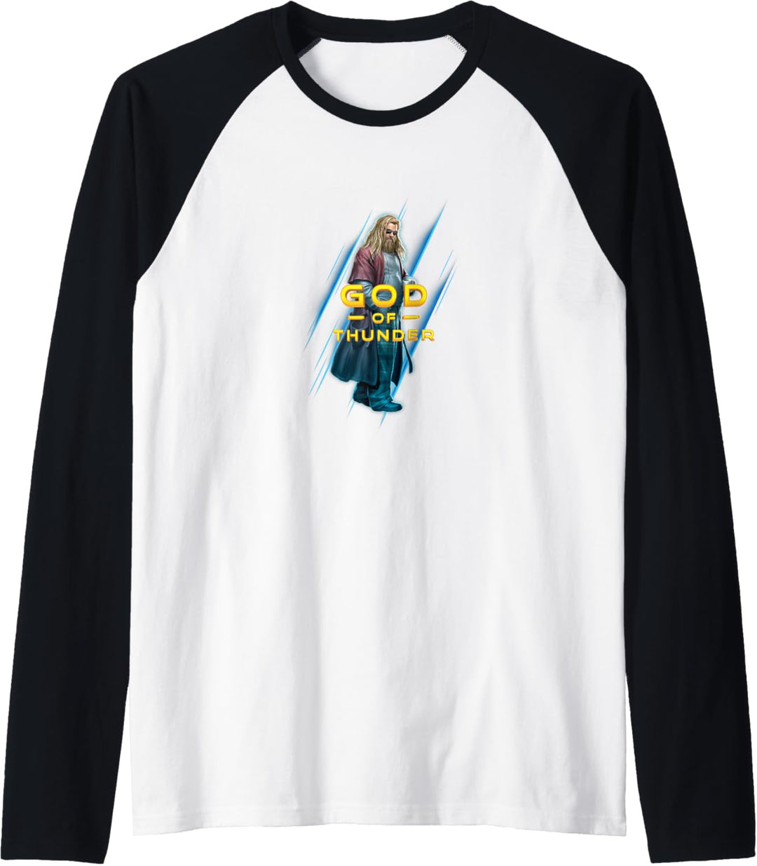 Marvel Avengers Endgame Thor God Of Thunder & Sweatpants Raglan