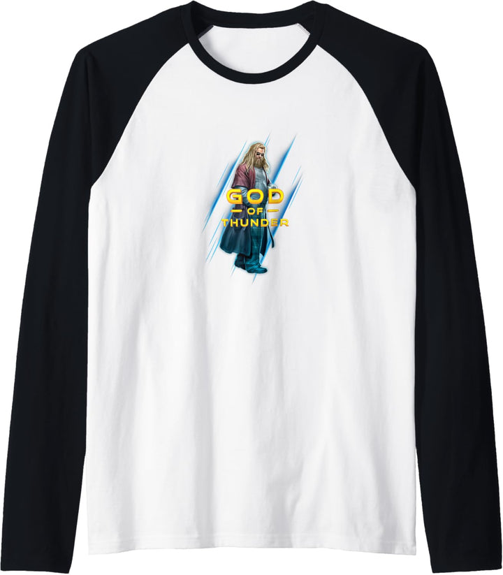 Marvel Avengers Endgame Thor God Of Thunder & Sweatpants Raglan
