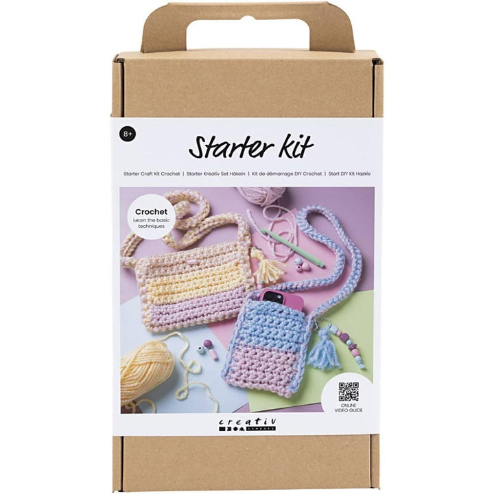 Creativ DIY Kit Einweihungshaken – Telefontasche und Tasche – 2 Stück