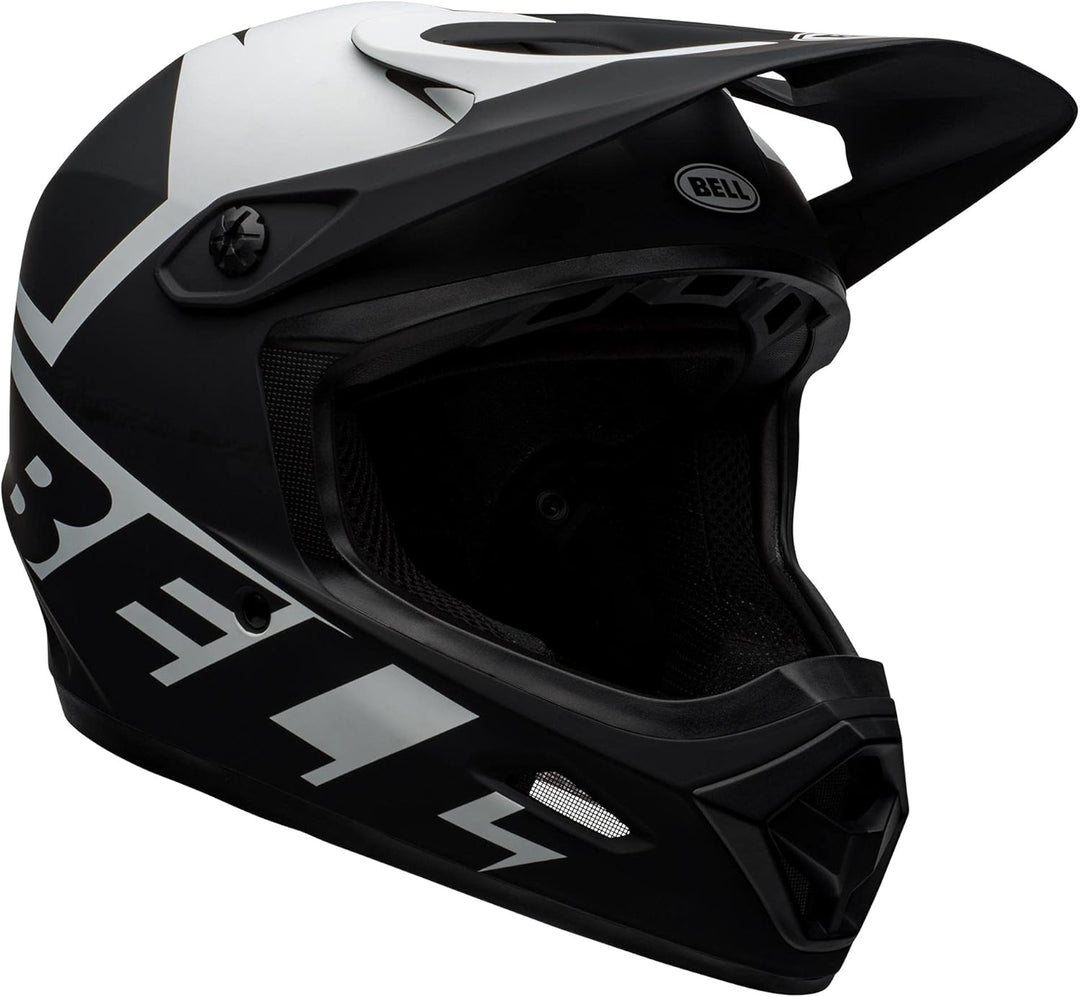 BELL Transfer DH Fahrrad Helm schwarz/weiss 2021 XXL, XXL