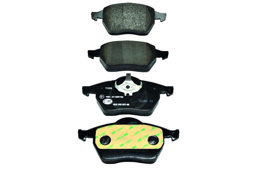 HELLA PAGID 8DB 355 007-881 Bremsbelagsatz - T1093 - Dicke/Stärke: 20.4mm - Bremssystem: Teves - nic