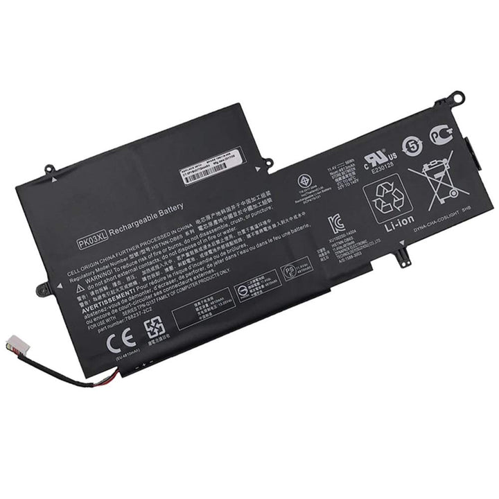 XITAIAN 11.4V 56Wh PK03XL Ersatz Laptop Akku für HP Spectre Pro X360 Spectre 13 PK03XL HSTNN-DB6S 67