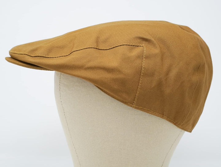 Borges & Scott The Stanley – Wasserdicht – Dry Wax Flat Cap S Tan, S Tan