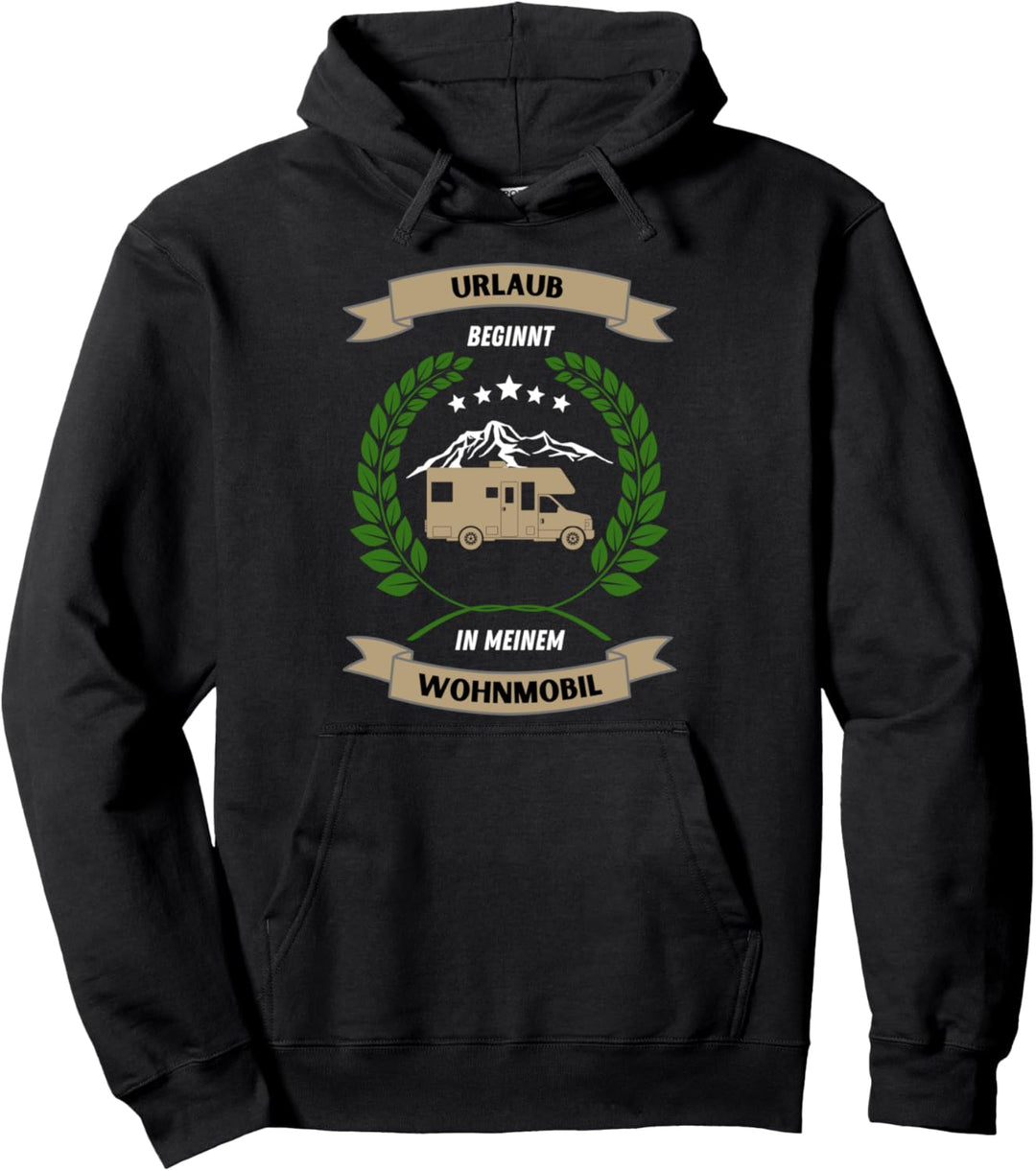 Urlaub beginnt in meinem Wohnmobil, Geschenkidee, lustig Pullover Hoodie