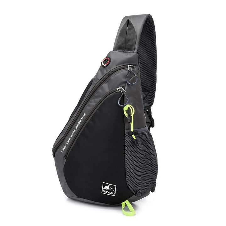 FANDARE Leicht Brusttasche Sling Rucksack Schultertasche Chest Bag Crossbody Umhängetasche Sporttasc