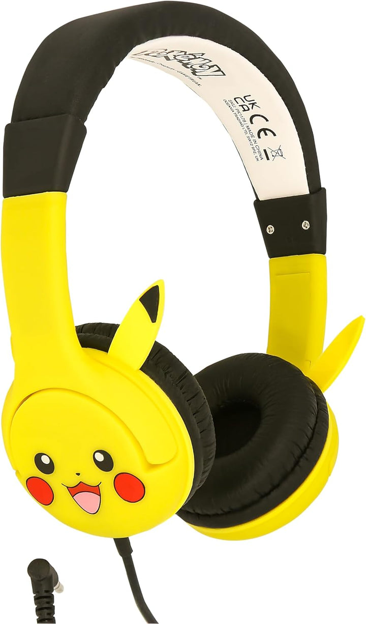 OTL - Pikachu Moulded Ears Childrens Headphones