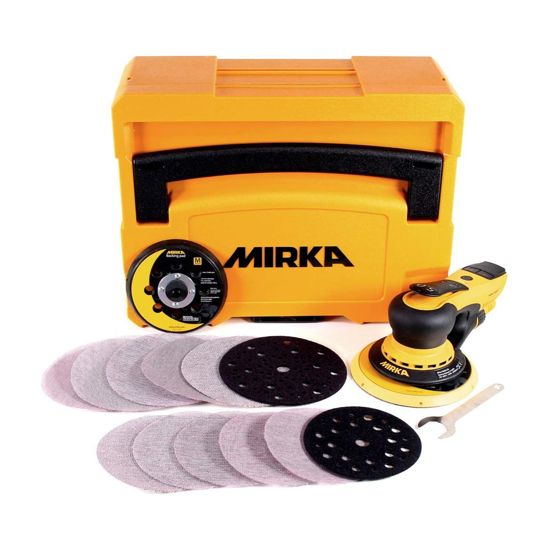 Mirka Deros 5650cv 125/150mm Vacuum Orbit 5mm Kiste