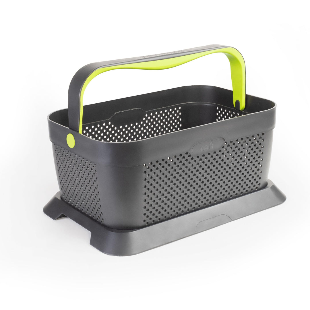 rati Basket - GREEN, Smarter Auto Korb zum Einkauf & Outdoor-Aktivitäten, mit Befestigungsadapter zu