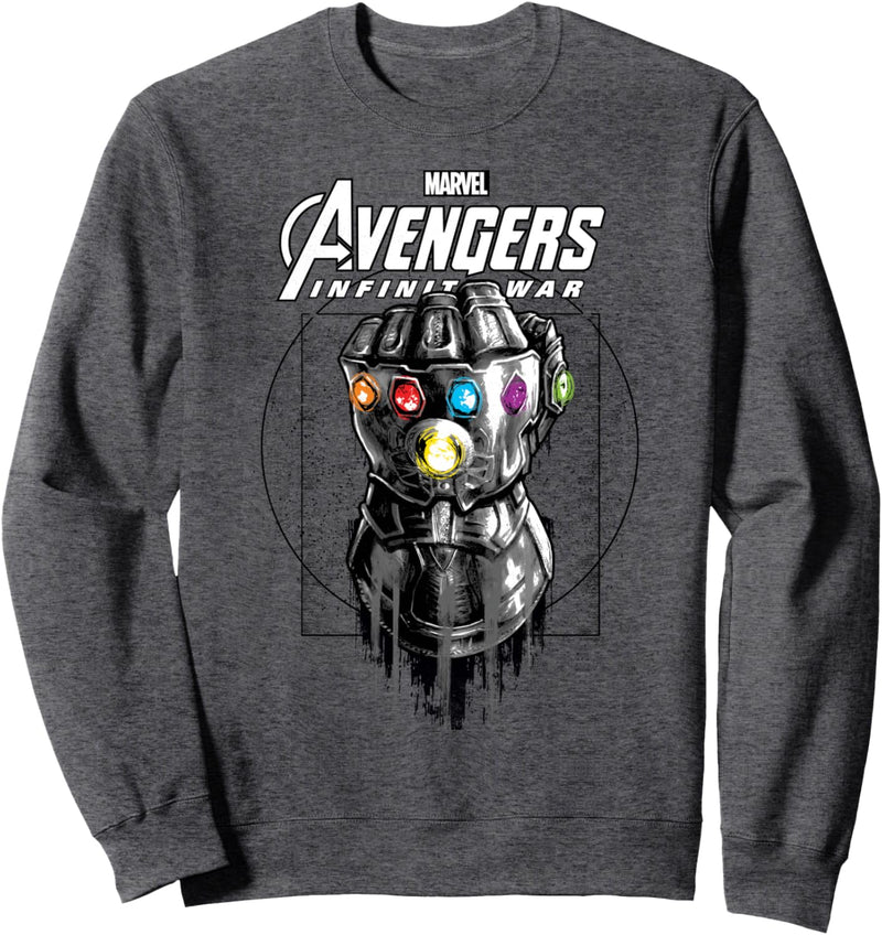 Marvel Avengers: Infinity War Sketch Gauntlet Sweatshirt