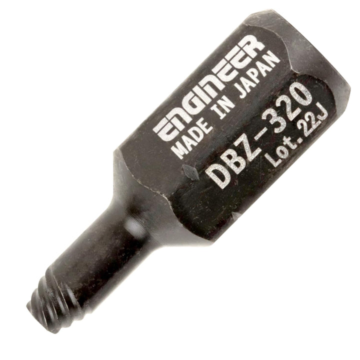 Superkurz Schraubenausdreher für Innensechskantschrauben 2mm. Funktioniert mit Senkkopfschrauben. EN