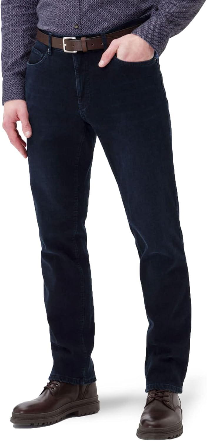 BRAX Herren Style Cadiz Tt Thermo-Blue Planet Moderne Five-Pocket Hose 38W / 34L Blau (Navy 23), 38W