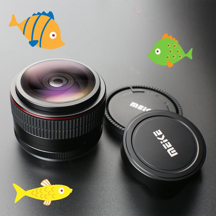 Meike MK 6,5 mm f/2.0 Objektiv Fisheye für olypums Panasonic Micro 4/3 Mount Cameras