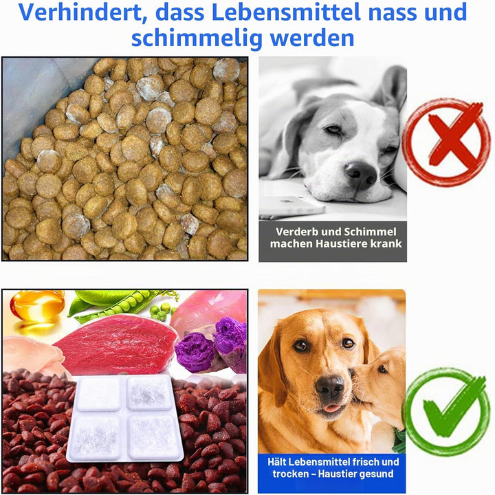 Trockenbeutel für Tierfutter, kompatibel mit Petlibro Futterautomaten für Katzen und Hunde, trockenm