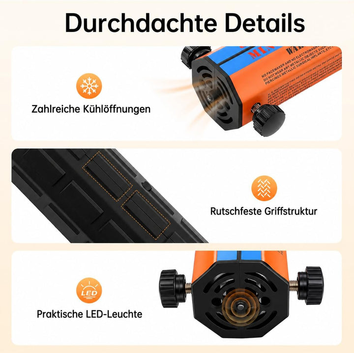 1000W induktionsheizung kfz, 800℃ Magnetische Induktionsheizgerät, induktionswärmer mit 10 Heizspule