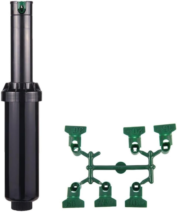 Suinga. Hunter SRM-04 Bewässerungs-Turbinen-Sprinkler, Reichweite 4 bis 9 Meter, 1/2 Zoll Innengewin