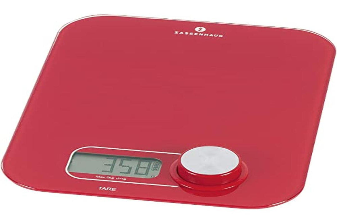 Zassenhaus Eco Energy Digital-Waage Rot One Size