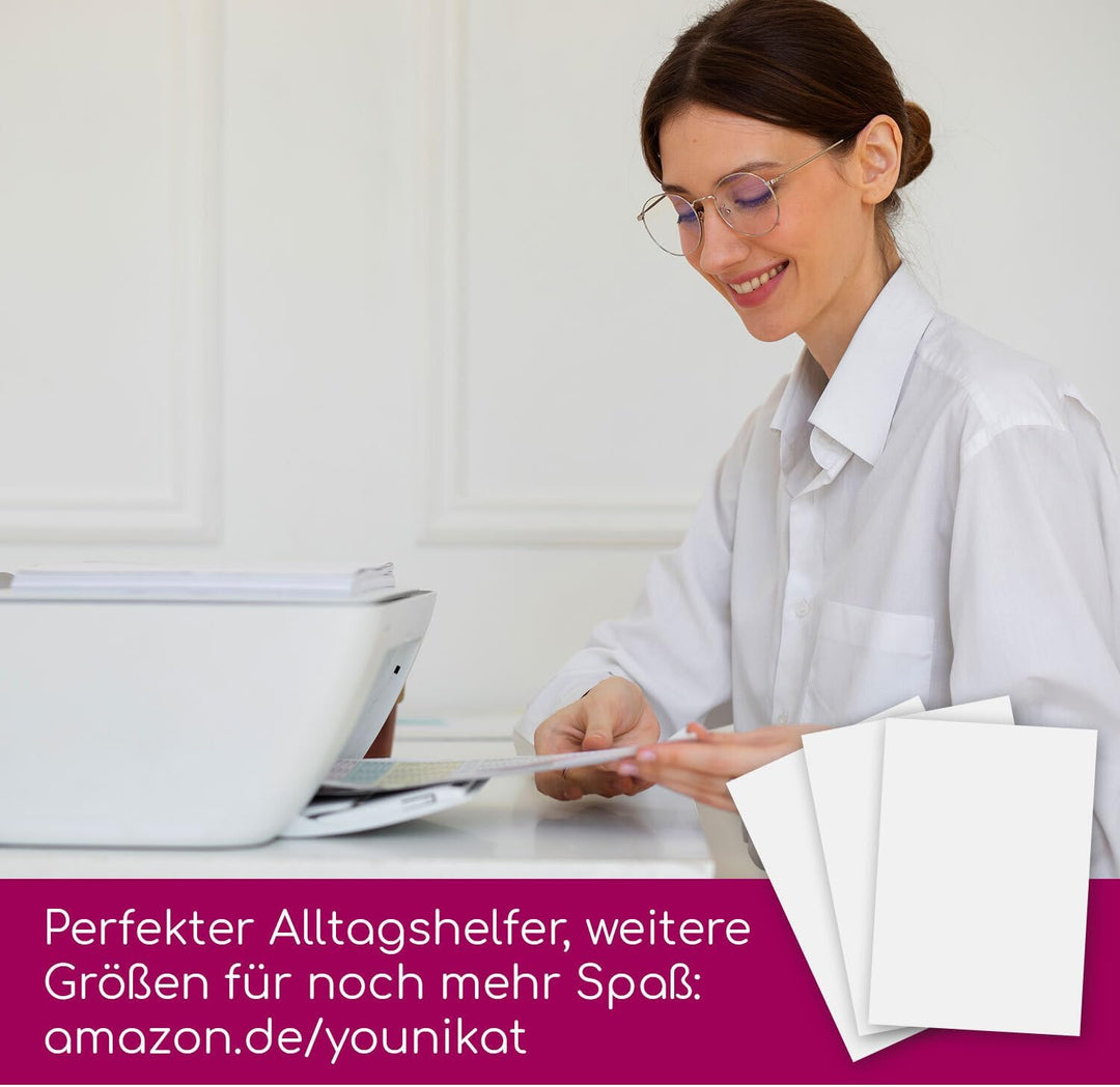 younikat Kopierpapier blanko 10000 Blatt - DIN A5 80 g/m² weiss - dv1419 10000 Stück DIN A5, 10000 S