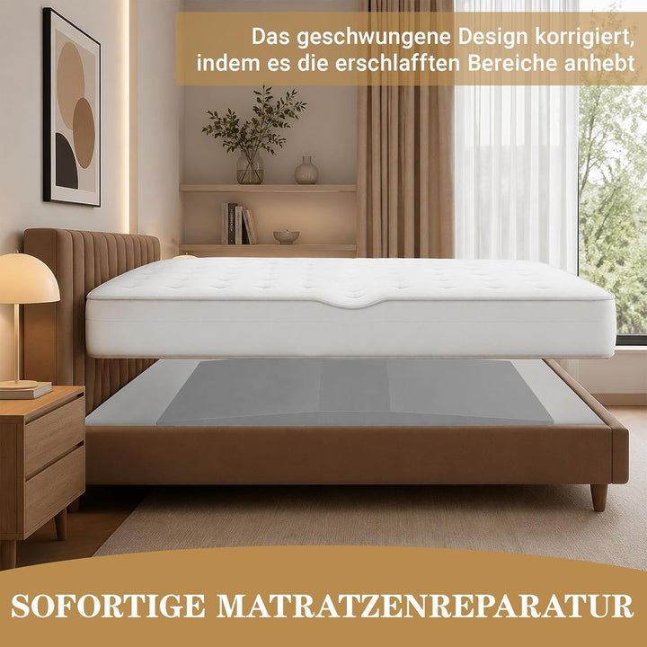 Matratzenstütze, Schaumstoffe für Eingesunkene Matratzen Grau, Grau