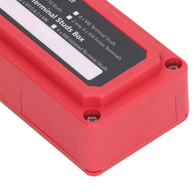 300 A Sammelschiene Stromverteilerblock DC 48 V M8 Anschlussbolzen Batterieanschlussblock für Auto,