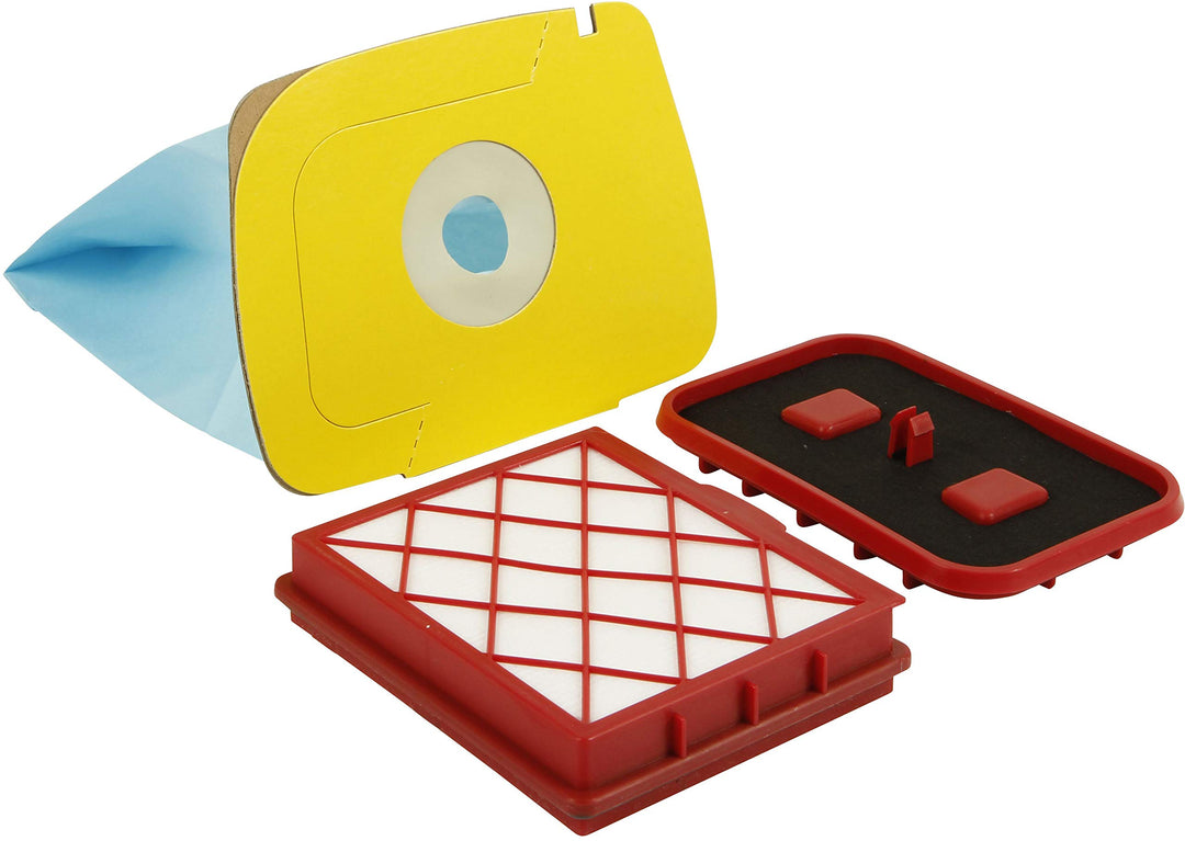 SPARSET 10 Staubsaugerbeutel mit Filter-Set geeignet für Lux 1 D 820 Royal Staubsauger von Electrolu