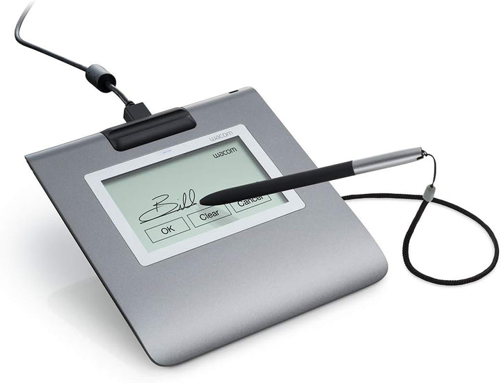 Wacom STU-430-SP-SET Signature Set (inkl. Pad/-Stift/Sign Pro PDF Software) grau