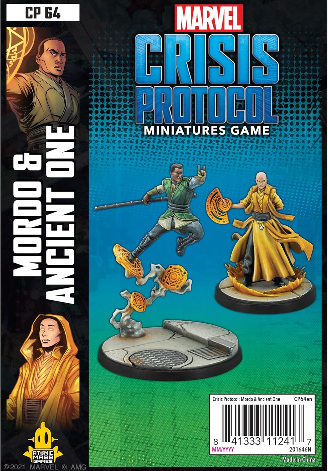 Atomic Mass Games , Mordo & Ancient One, Miniatures Game, Ages 14+, 2 Players, 45 Minutes Playing Ti