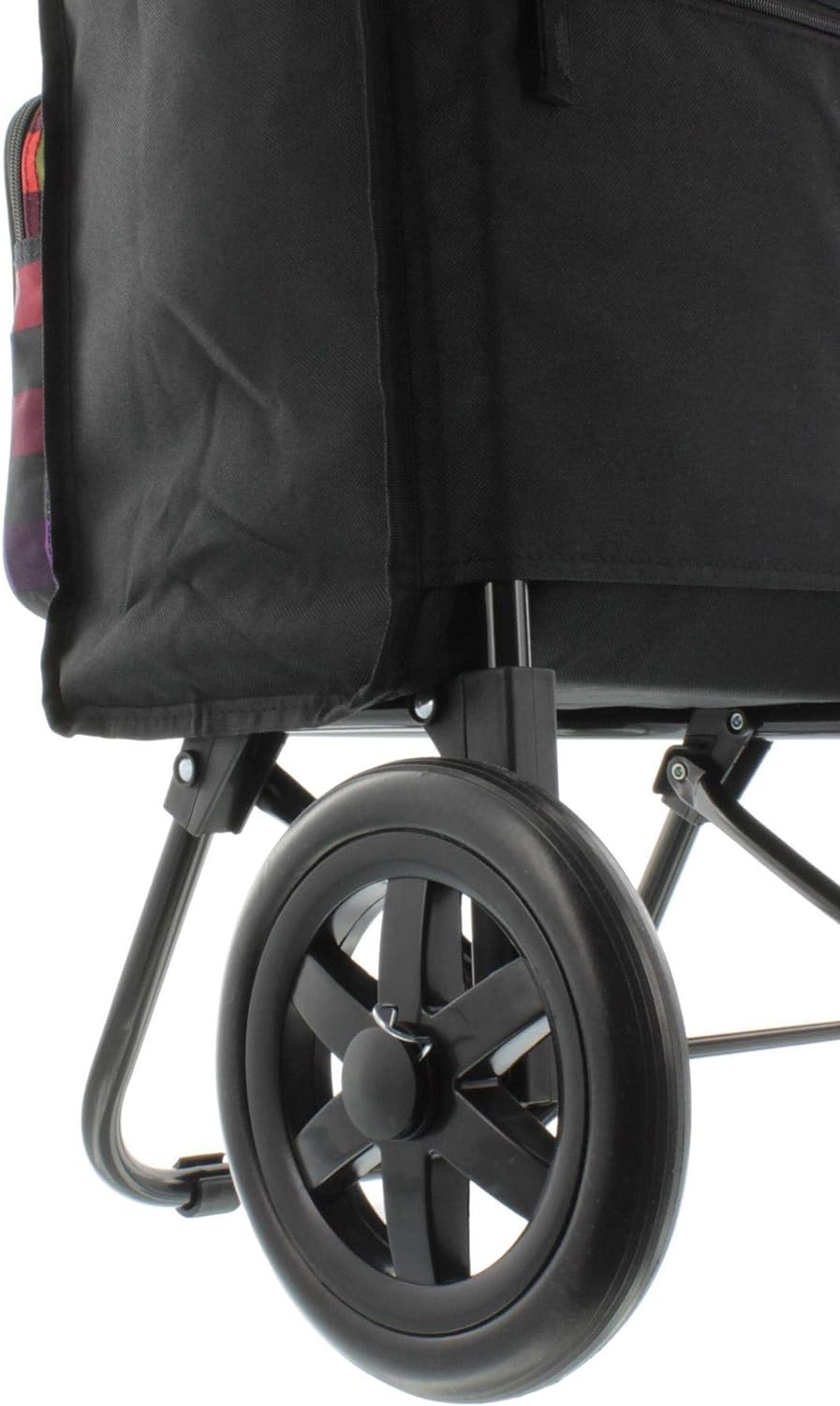 Franky Einkaufstrolley Einkaufsroller ER1 Multicolor Check