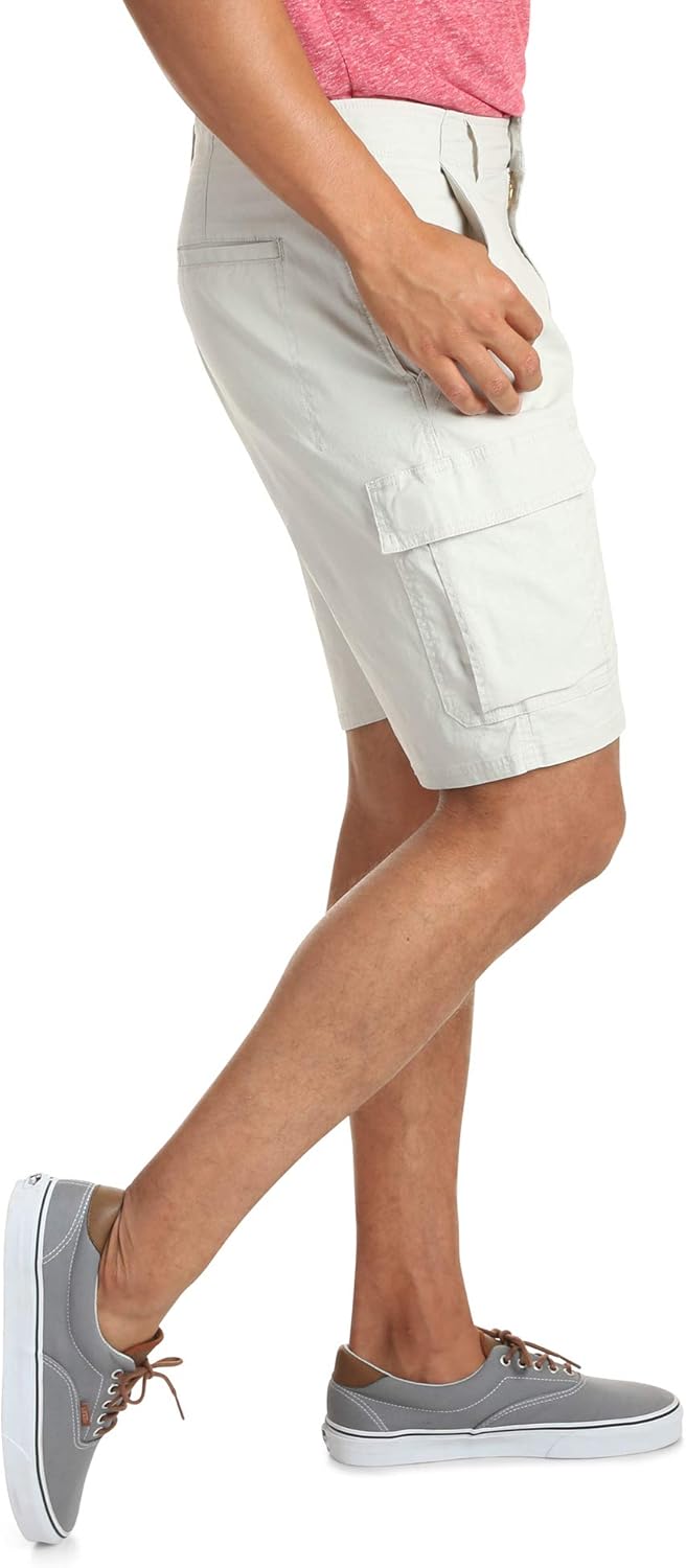 Wrangler Authentics Herren Cargos 30 Dark Putty Ripstop, 30 Dark Putty Ripstop